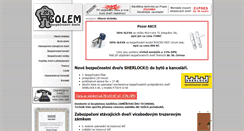 Desktop Screenshot of golem-dvere.cz