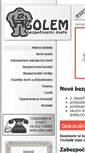 Mobile Screenshot of golem-dvere.cz